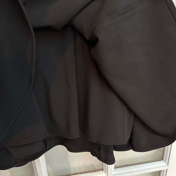 Halston Heritage Black Black Crepe Cut Cocktail Party Dress Size 4 Small S NWOT - Picture 9 of 15